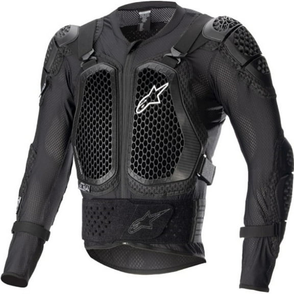 Alpinestars Bionic Action V2 Mens Protection Jackets-Black-Large
