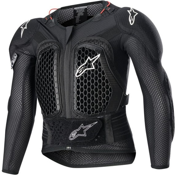 Alpinestars Bionic Action V2 Protection Youth Jacket (Sm-Md, Black)