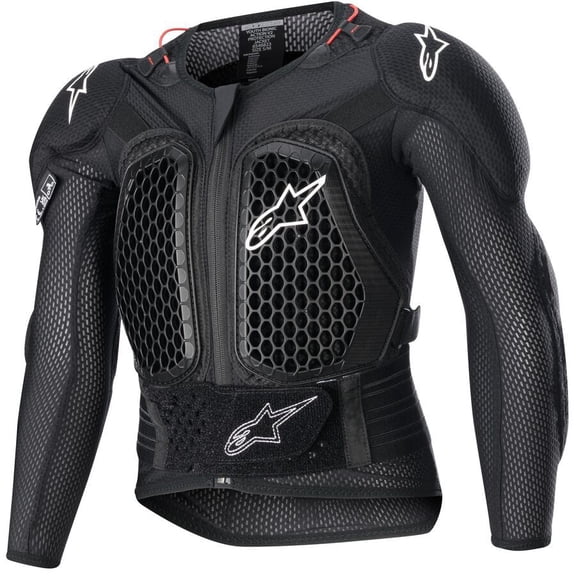 Alpinestars Bionic Action V2 Youth MX Offroad Protective Jacket Black LG/XL
