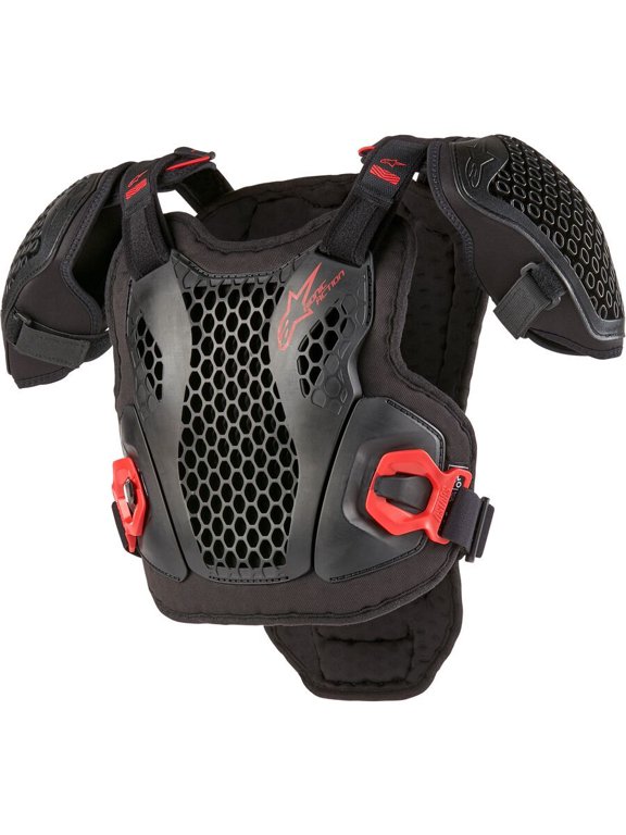 Bionic Action Youth Chest Protector Black/Red LG/XL
