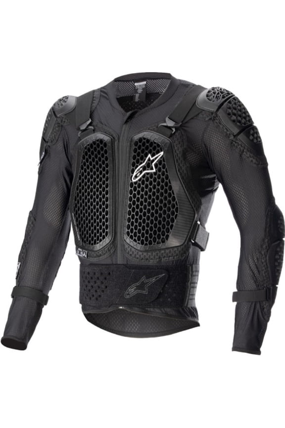 Bionic Action v2 Protection Men's Off-Road Motorcycle Jackets - Black/Black / Medium