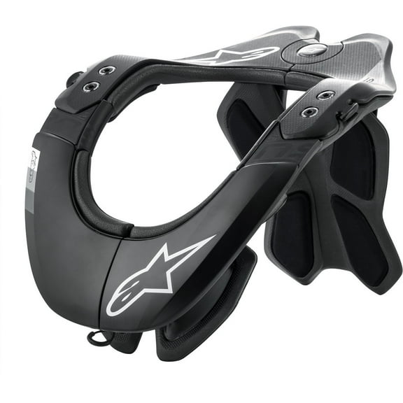 Alpinestars BNS Tech 2 Bionic Neck Support Brace Black/Gray XS-MD
