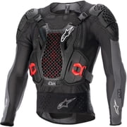 Alpinestars Bionic Plus v2 Protection Adult Off-Road Motorcycle Jackets - Black/Anthracite/Red / Small
