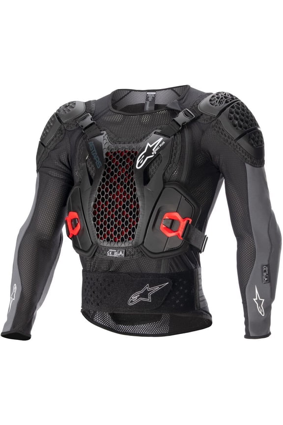 Bionic Plus V2 MX Offroad Protective Jacket Black/Red XXL