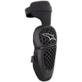 thumbnail image 1 of Alpinestars Bionic Plus Youth Knee Guards Black SM/MD, 1 of 2