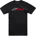thumbnail image 1 of Alpinestars Blaze 2.0 Mens Short Sleeve T-Shirt Black/White/Red LG, 1 of 1