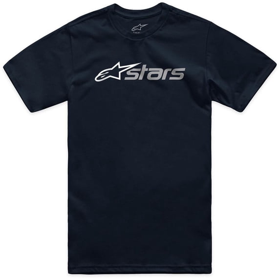 Alpinestars Blaze 2.0 Mens Short Sleeve T-Shirt Navy Blue MD