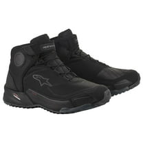 Alpinestars CR-X Mens Drystar Motorcycle Shoes Black 10 USA