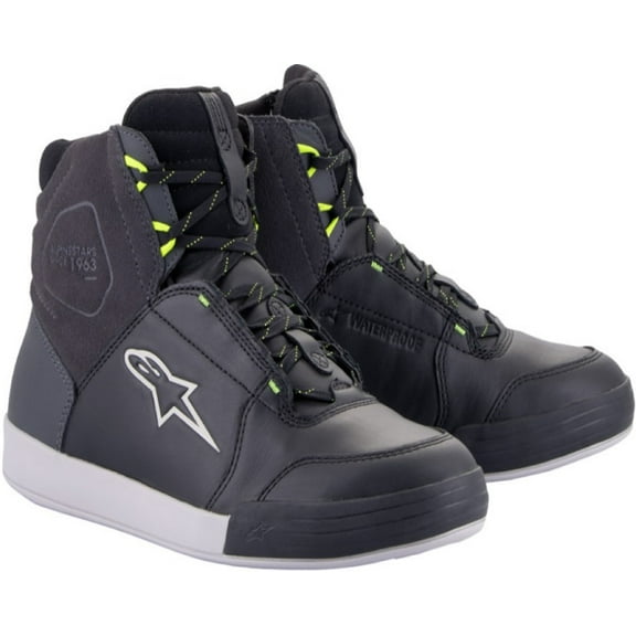 Alpinestars Adult Chrome Waterproof Street Motorcycle Shoes - Black / 10