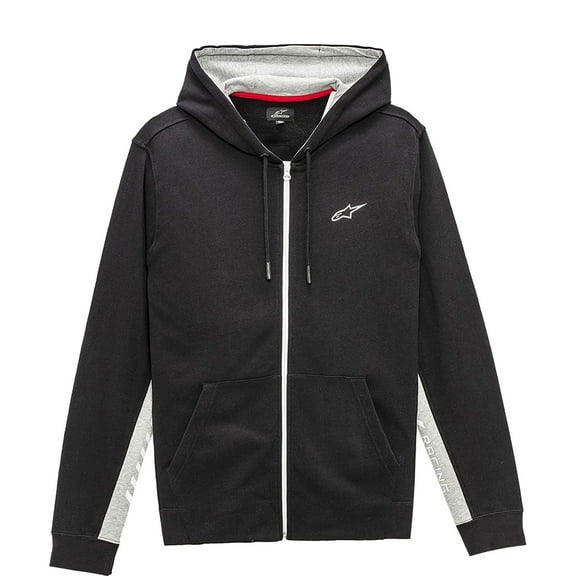 Alpinestars Claim Mens Zip Up Hoody Black MD