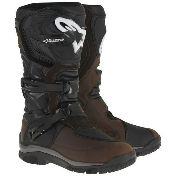 Alpinestars Corozal Adventure Drystar Oiled Leather Boots Brown 10 USA
