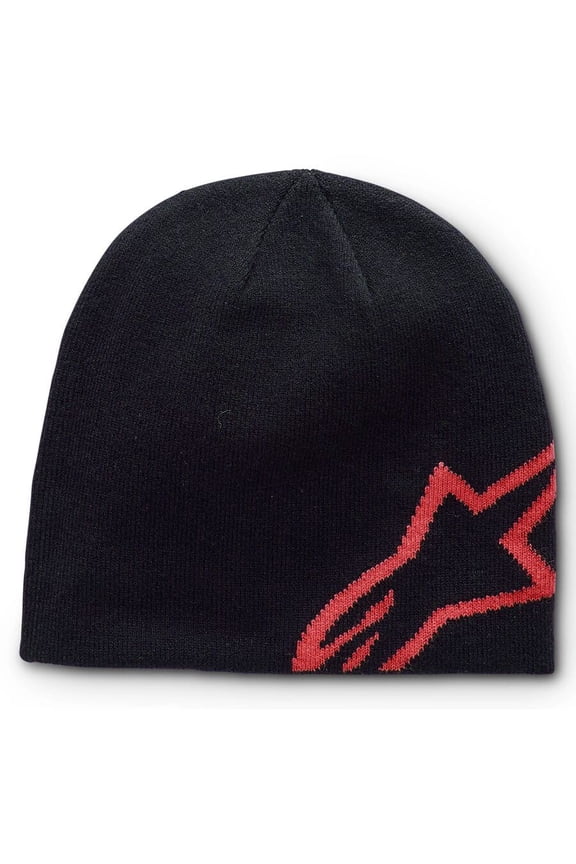 Corp Shift Beanie Hat Black/Red