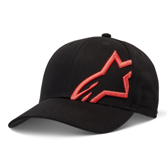 Alpinestars Corporate 2 Snapback Hat Black/Red