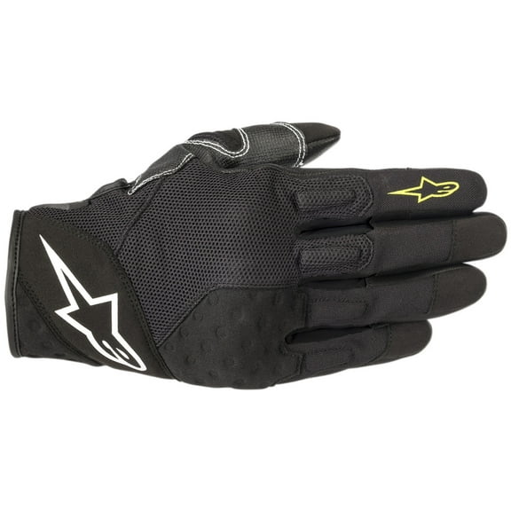 Alpinestars Crossland Gloves (XX-Large, Black/Fluo Yellow)