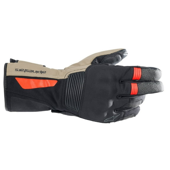 Alpinestars Denali Aerogel Mens Drystar Motorcyce Gloves Black/Khaki SM