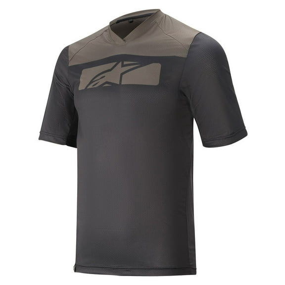 Alpinestars Drop 4.0 Mens SS MTB Mountain Bike Jersey Black/Gray LG