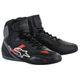 thumbnail image 1 of Alpinestars Faster-3 Rideknit Motorcycle Road Riding Mens Shoe-Black/Gray/Bright Red-12.5, 1 of 5