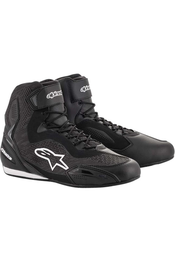 Faster 3 Rideknit Motorcycle Shoes Black 10 USA