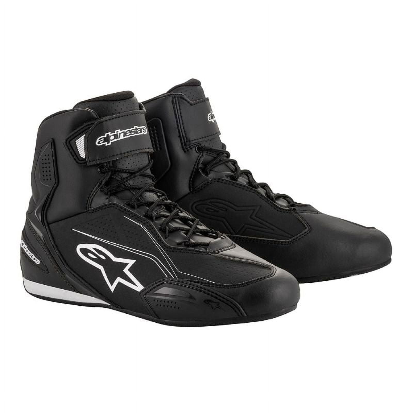 Alpinestars ファスター3 ブラック Alpinestars Faster 3 Mens Motorcycle Shoes Black 11 USA - Walmart.com
