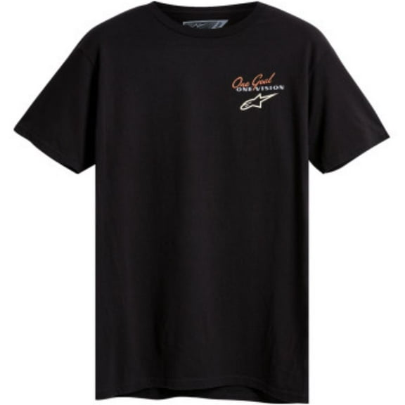Alpinestars Flagged Mens Short Sleeve T-Shirt Black MD