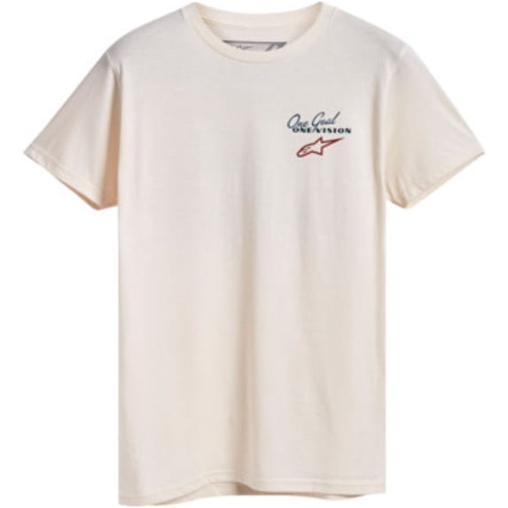 Alpinestars Flagged Mens Short Sleeve T-Shirt Natural XXL