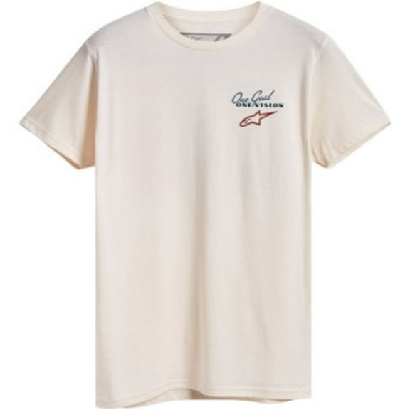 Alpinestars Flagged Mens Short Sleeve T-Shirt Natural XXL