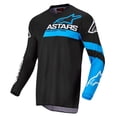 thumbnail image 1 of Alpinestars Fluid Jersey - Chaser - 2022 Model - Black/Blue Neon - SM, 1 of 2