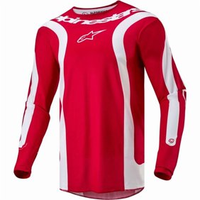 Alpinestars Fluid Lurv Jersey (Small, Mars Red/White)