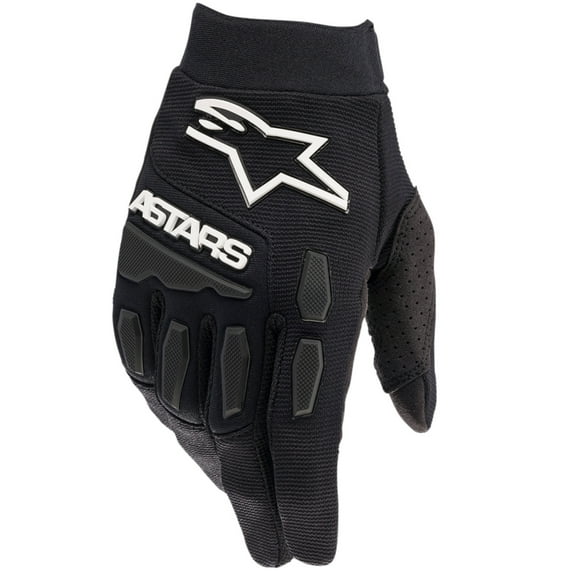 Alpinestars Full Bore Mens MX Offroad Gloves Black/White XL