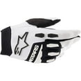 thumbnail image 1 of Alpinestars Full Bore Mens MX Offroad Gloves White/Black MD, 1 of 2