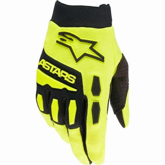 Alpinestars Full Bore Mens MX Offroad Gloves Yellow/Black LG