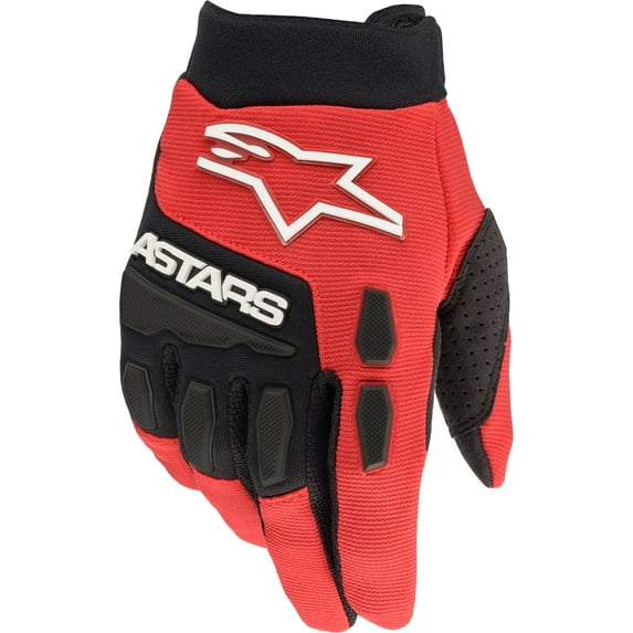 Alpinestars Full Bore Youth MX Offroad Gloves Bright Red SM