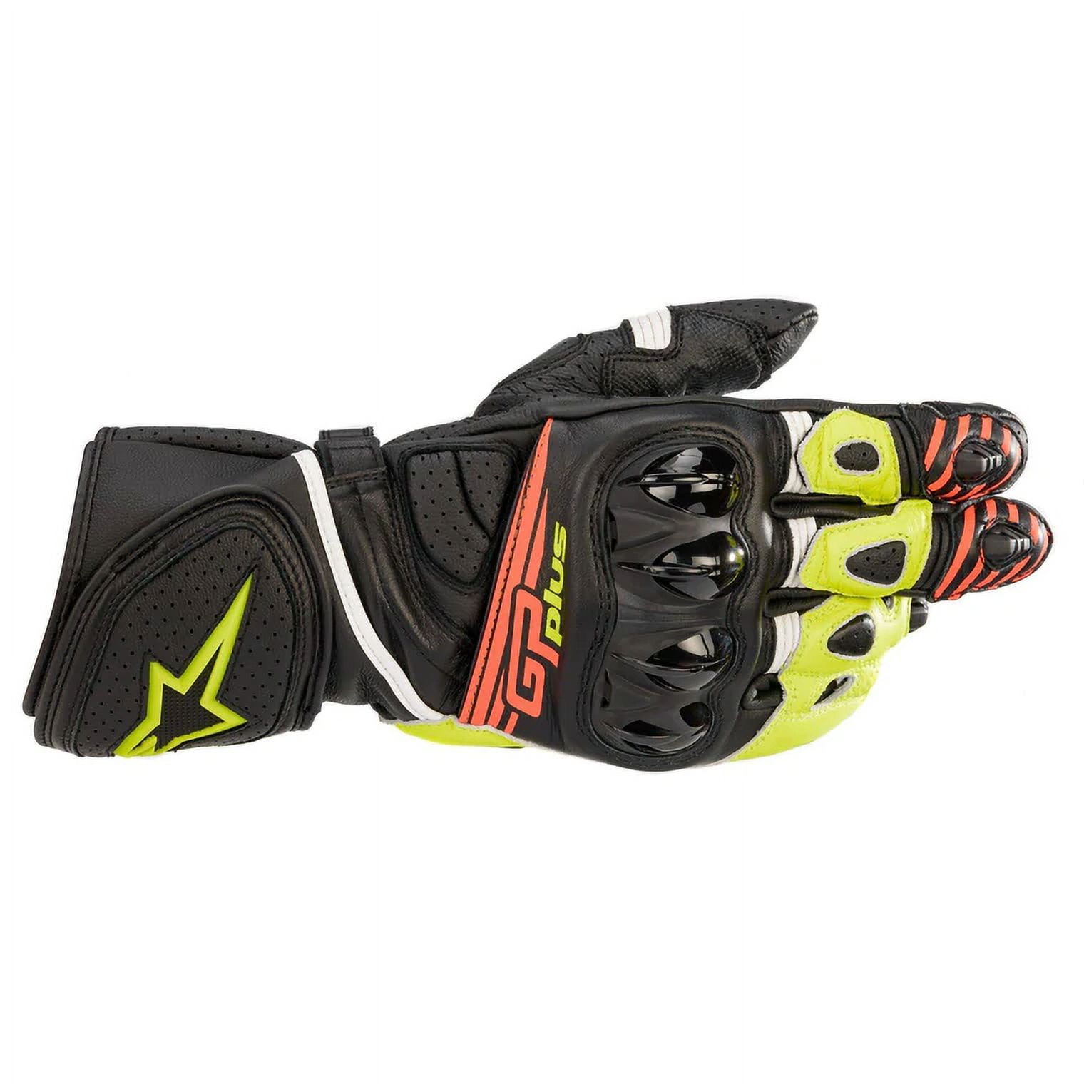 Alpinestars GP Plus R V2 Mens Leather Motorcycle Gloves Black XXL 