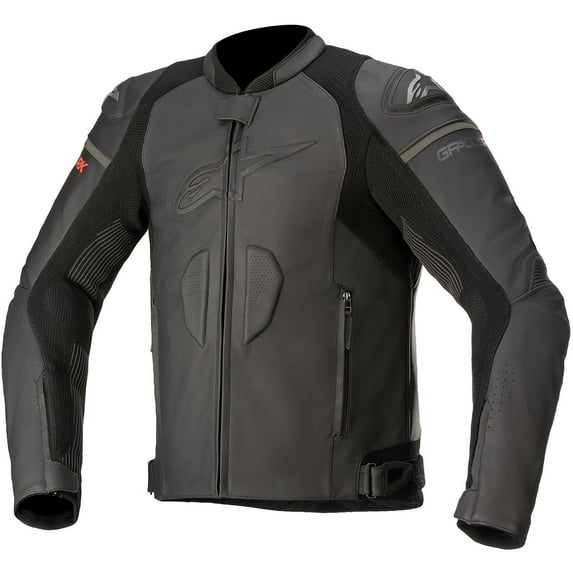 Alpinestars GP Plus R V3 Rideknit Mens Leather Motorcycle Jacket Black 60 EUR