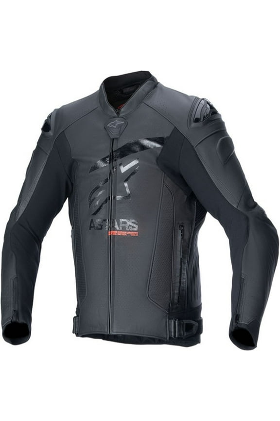 GP Plus R V4 Airflow Mens Motorcycle Jacket Black/Black 48 EUR