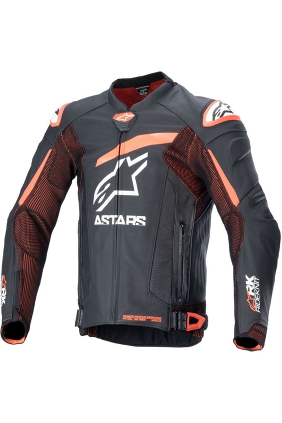 GP Plus R V4 Rideknit Mens Motorcycle Jacket Black/Red/White 60 EUR