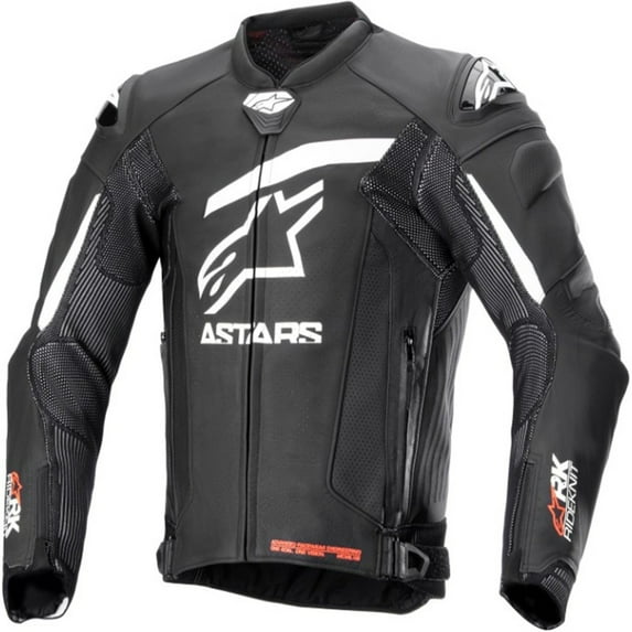 Alpinestars GP Plus R V4 Rideknit Mens Motorcycle Jacket Black/White 54 EUR