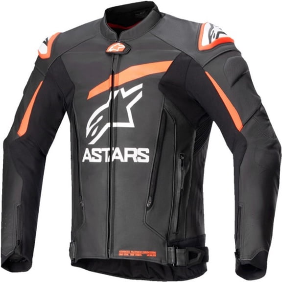 Alpinestars GP Plus R v4 Leather Men's Street Motorcycle Jackets - Black / 48