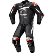 Alpinestars GP Plus V4 Mens Leather Motorcycle 1-pc Suit Black/White 50 EUR