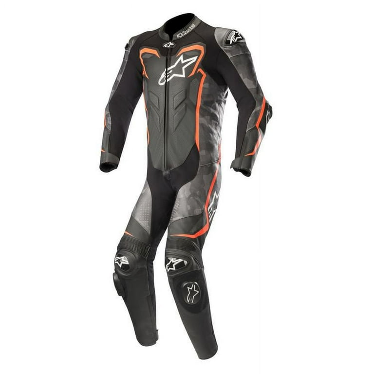 Alpinestars GP Plus v2 Camo Race Suit Black Red EU 52