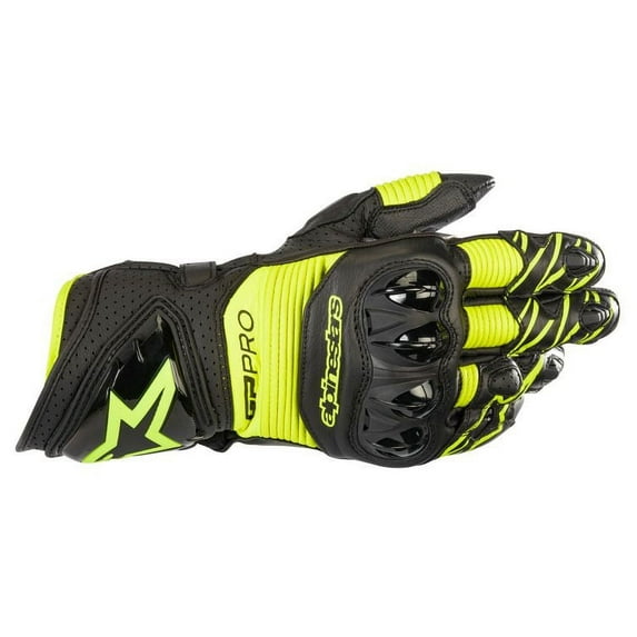 Alpinestars GP Pro R3 Gloves - Black/Flo Yellow - 2XL