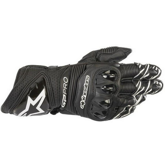 Alpinestars GP Pro RS3 Mens Leather Motorcycle Gloves Black 3XL