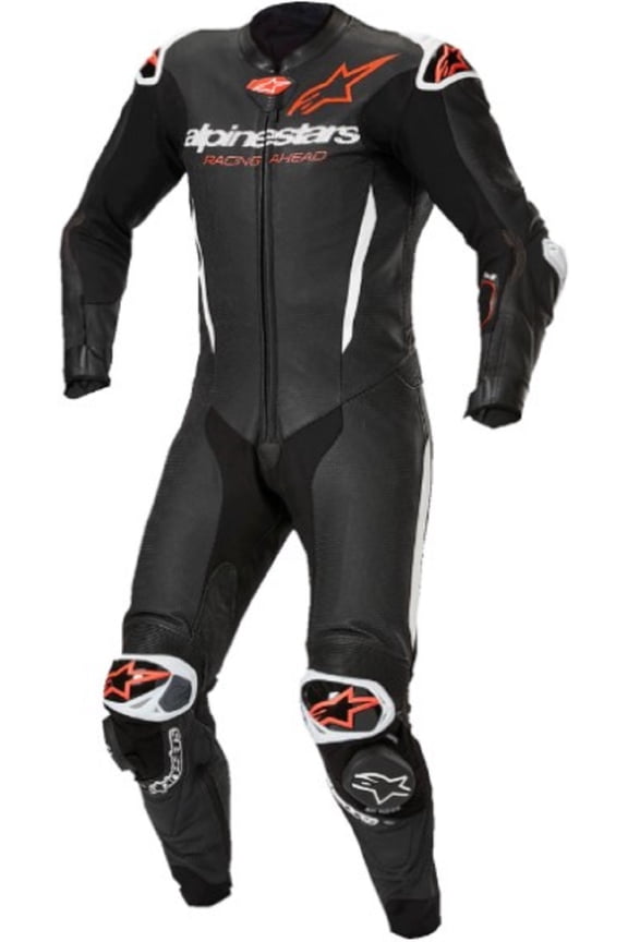 GP-R7 1-PC Leather Adult Street Race Suits - Black / 62