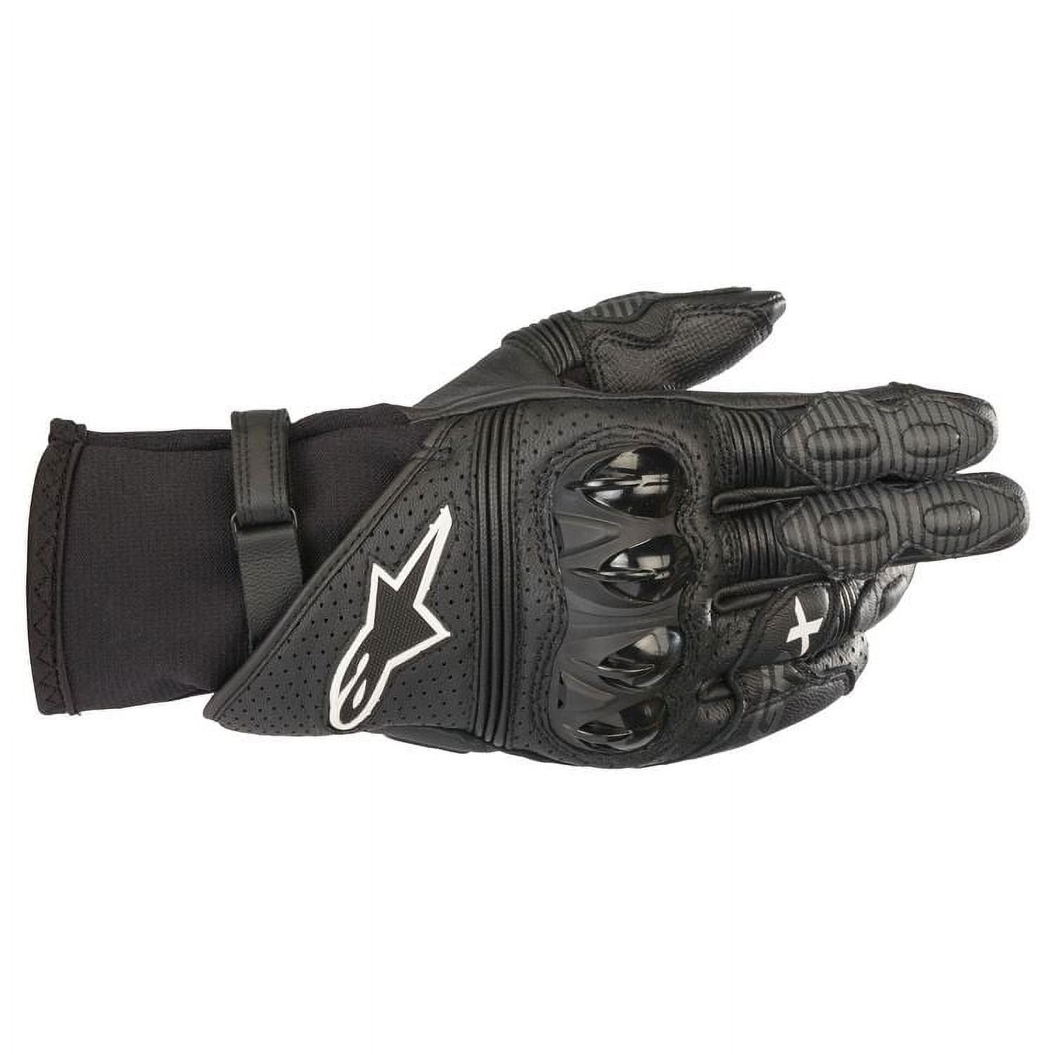 わ*か様 Alpinestars Halo Leather Gloves XL Halo Leather Gloves - BLACK ADVENTURE Gloves