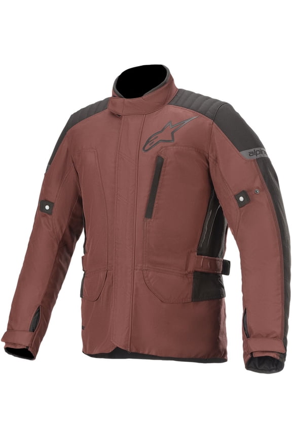 Gravity Mens Drystar Motorcycle Jacket Brown LG