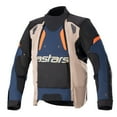 thumbnail image 1 of Alpinestars Halo Mens Drystar Motorcycle Jacket Blue/Khaki 4XL, 1 of 2