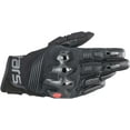 thumbnail image 1 of Alpinestars Halo Mens Leather Motorcycle Gloves Black XXL, 1 of 2