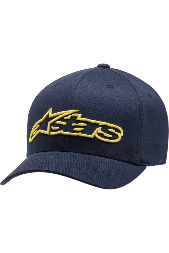 Hat - Blaze - Navy/Yellow - Small/Medium