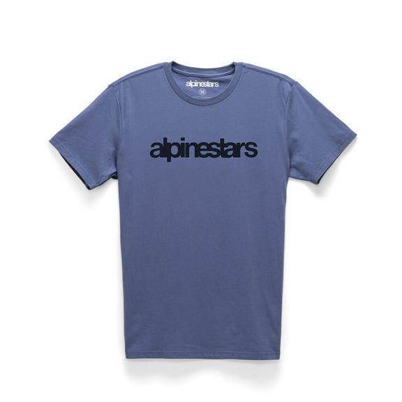 Alpinestars Heritage Word Mens Short Sleeve T-Shirt Blue XXL