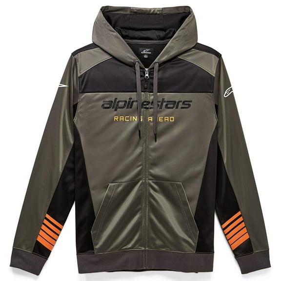 Alpinestars Sessions II Mens Zip-Up Hoody Charcoal/Black XL